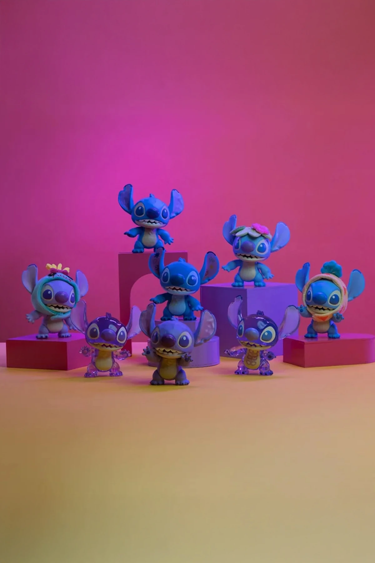 Disney Stitch Lisanslı Cool Tranformation Sürpriz Figürlü Kutu - Blind Box