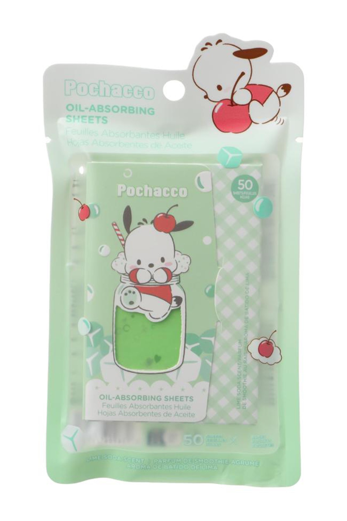 Sanrio Lisanslı Yağ Emici Cilt Mendili (50 Adet*2 paket)