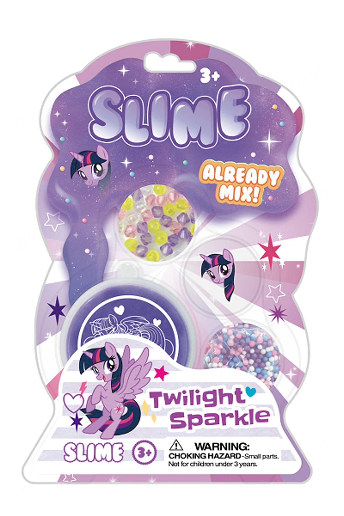 My Little Pony Lisanslı Tek Renk Slime Set (Twilight Sparkle)