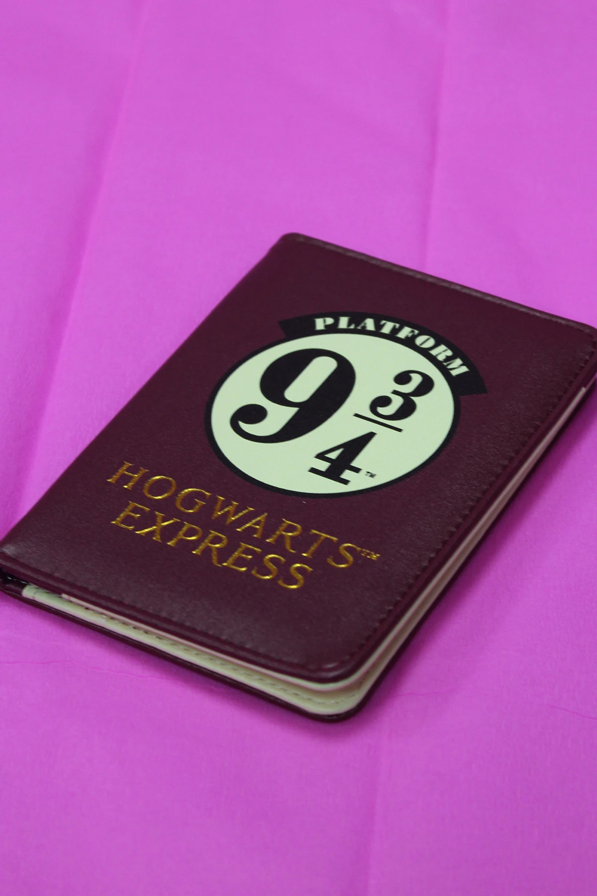 Harry Potter Platform Dokuz Üç Çeyrek Lisanslı Pasaport Kılıfı/Bagaj Etiketi Seti (Outlet)