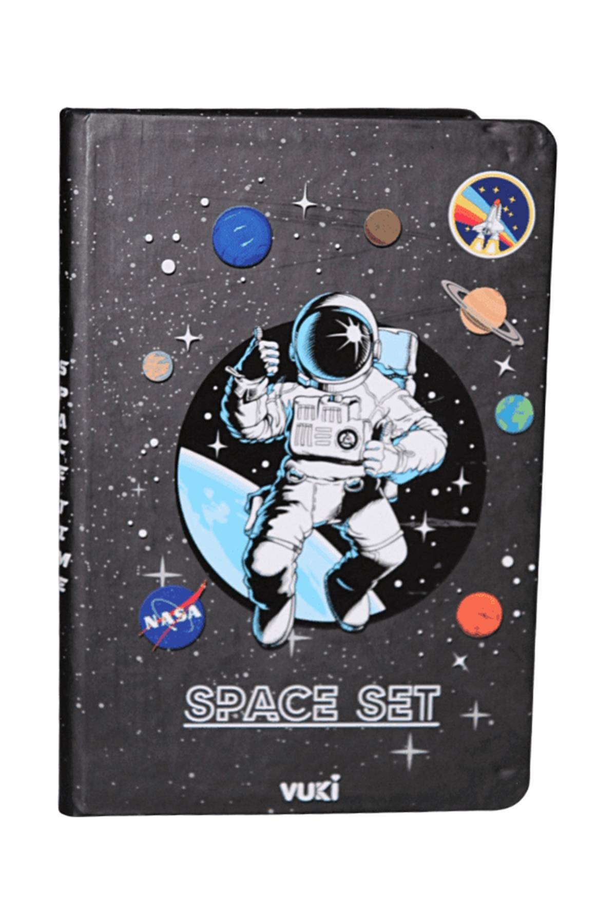 Vuki İpli Defter A6 10*15Cm Astronot