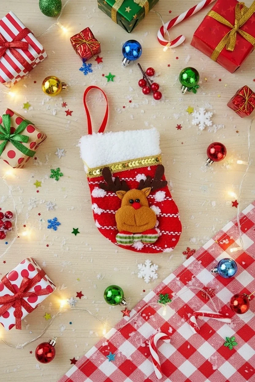 Yılbaşı Corabı 13X15 cm