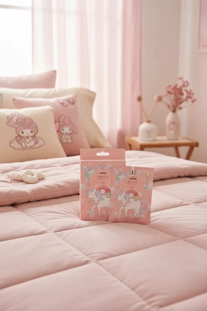 Sanrio Lisanslı My Melody Kokulu Kese (Orman Şeftali) – Dolap & Çekmece Tazeleyici