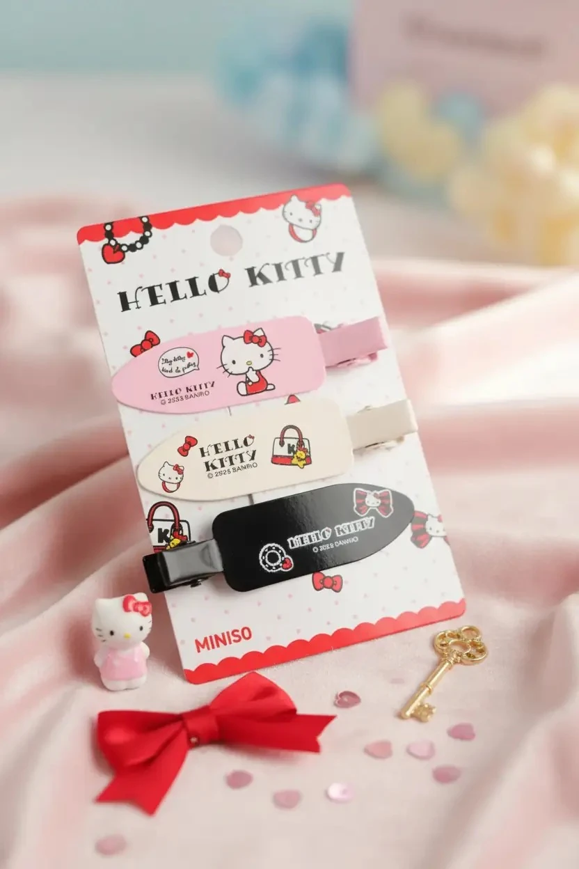 Hello Kitty Lisanslı Saç Tokası (2 adet)