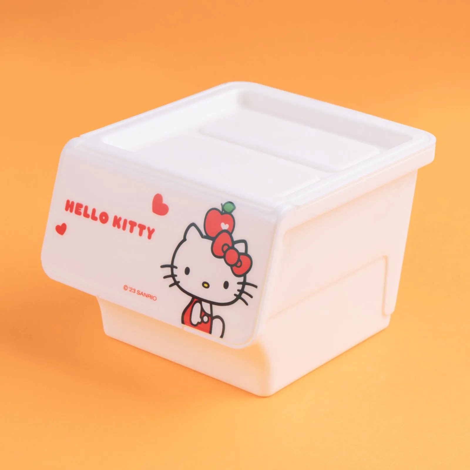 Sanrio Lisanslı Hello Kitty Elma Koleksiyonu Saklama Kutusu