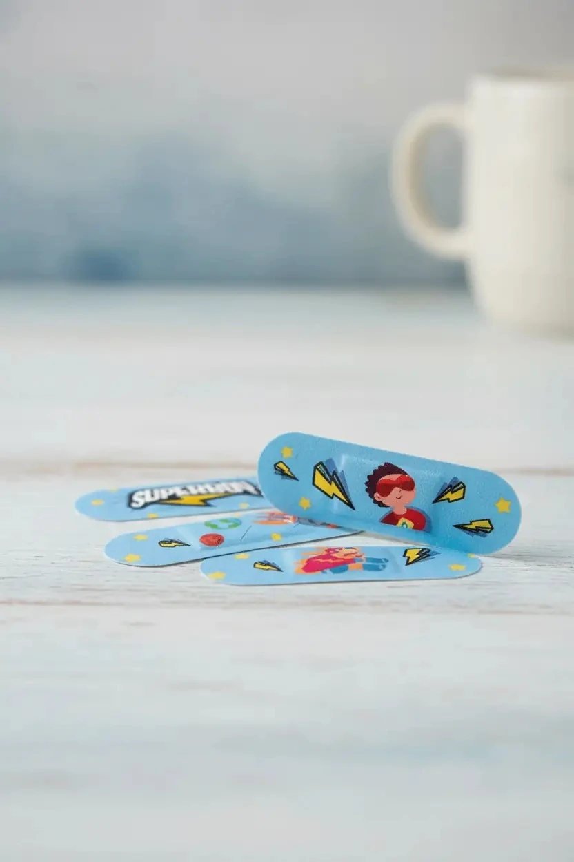 Getwell Super Boy Yara Bandı – 15 Adet Renkli ve Nefes Alan Tasarım