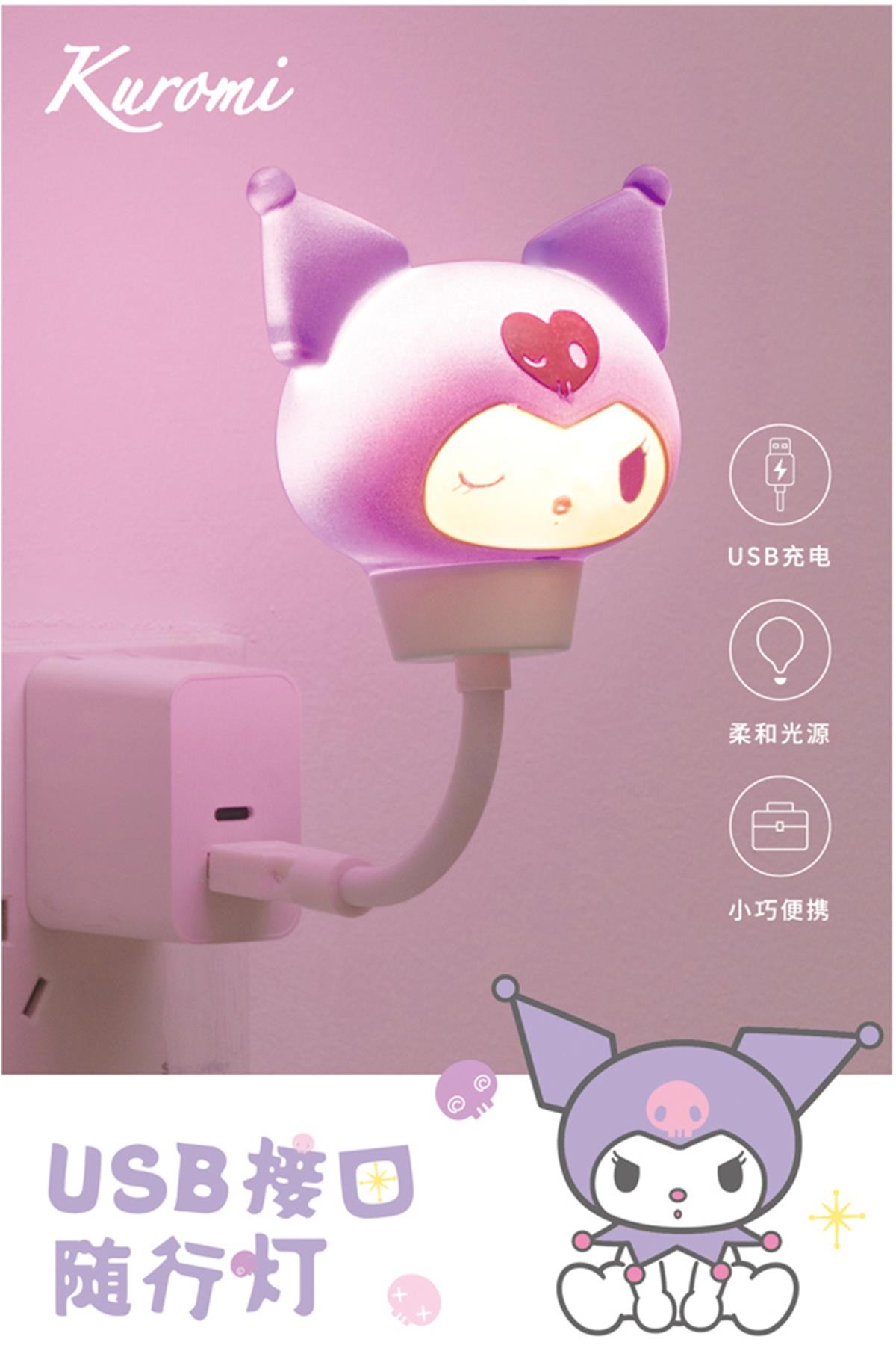 Sanrio Lisanslı Usb Portlu Gece Lambası (Model: Ald-Db55)