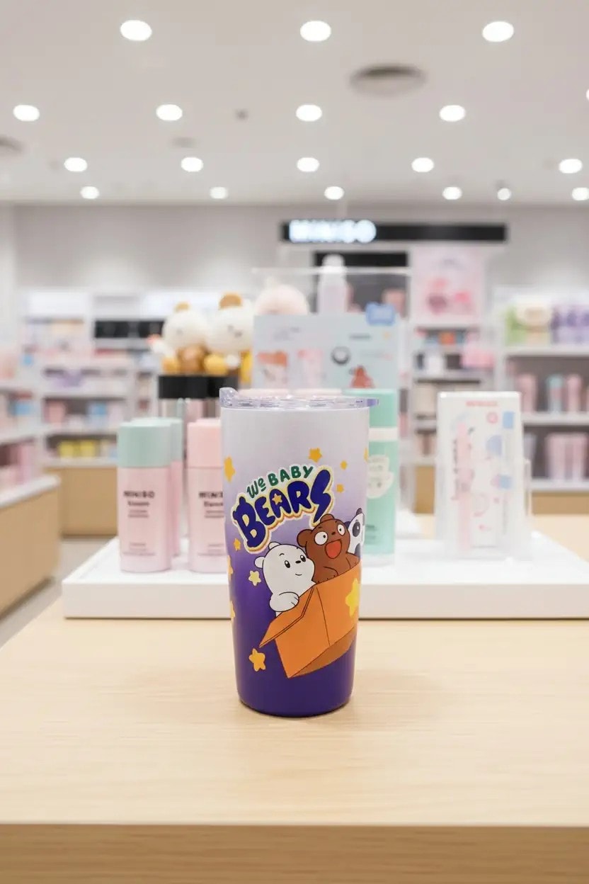 We Baby Bears Lisanslı Çelik Su Kabı (500Ml)