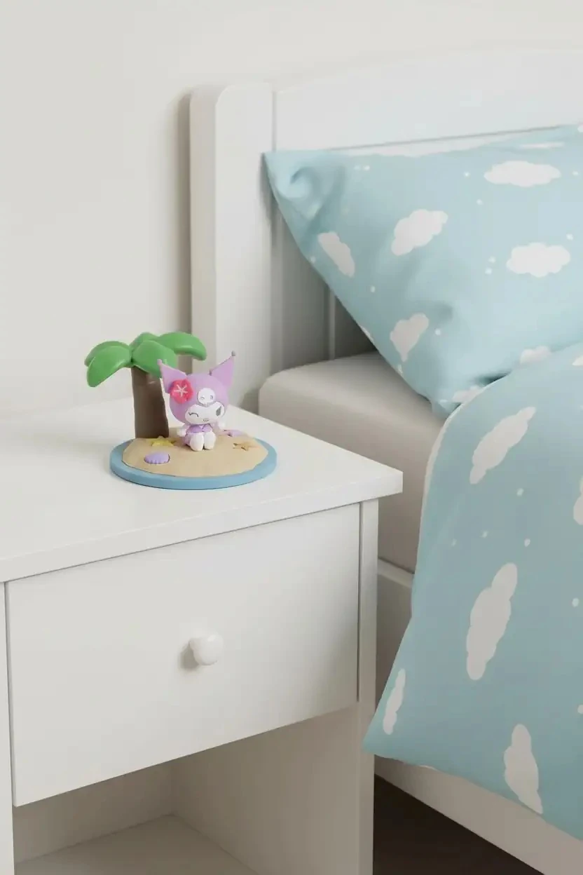 Sanrio Lisanslı Yaz Serisi Gece Lambası - Kuromi