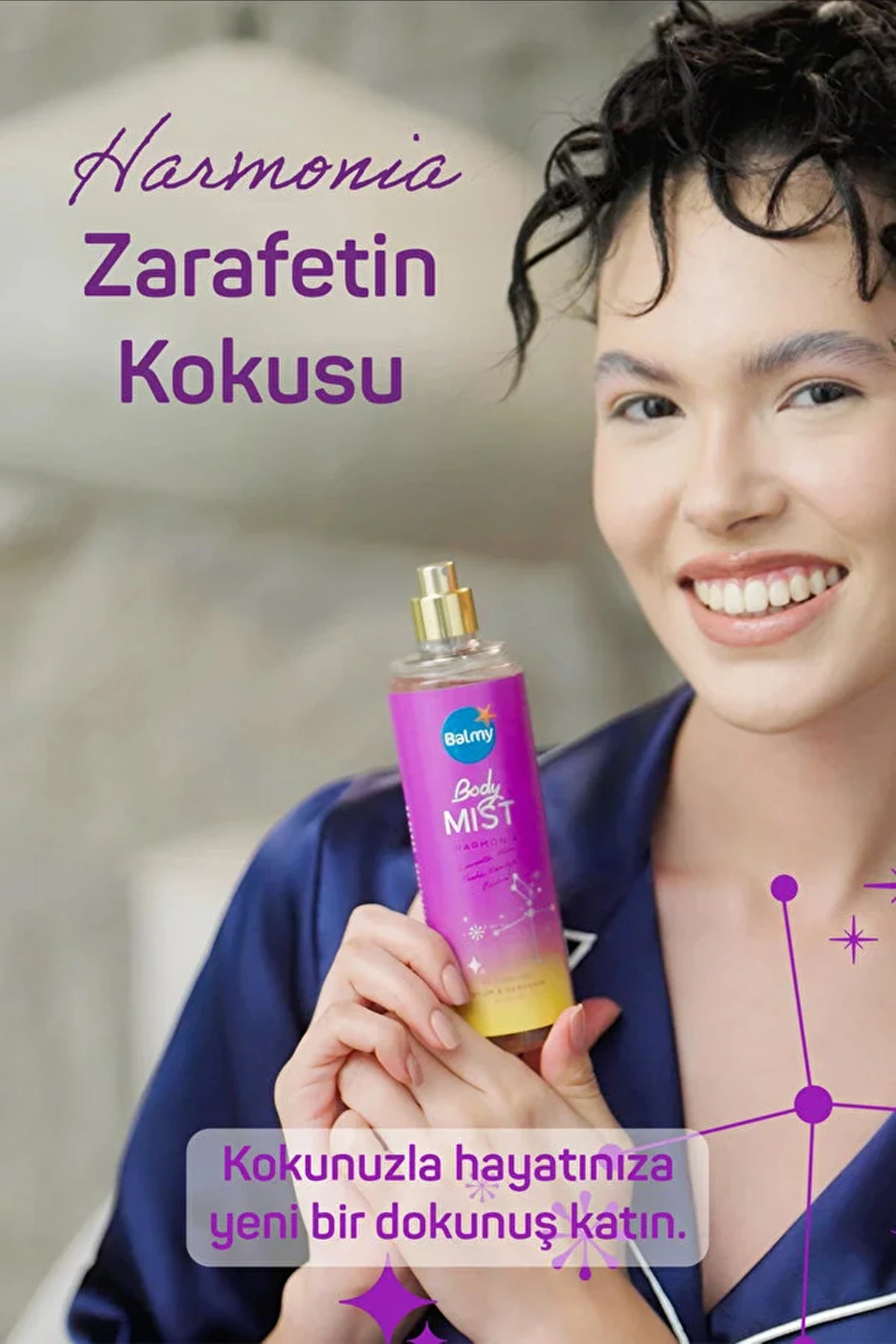 Balmy Harmonia Vücut Spreyi Lavanta-Badem-Vanilya 200 ml