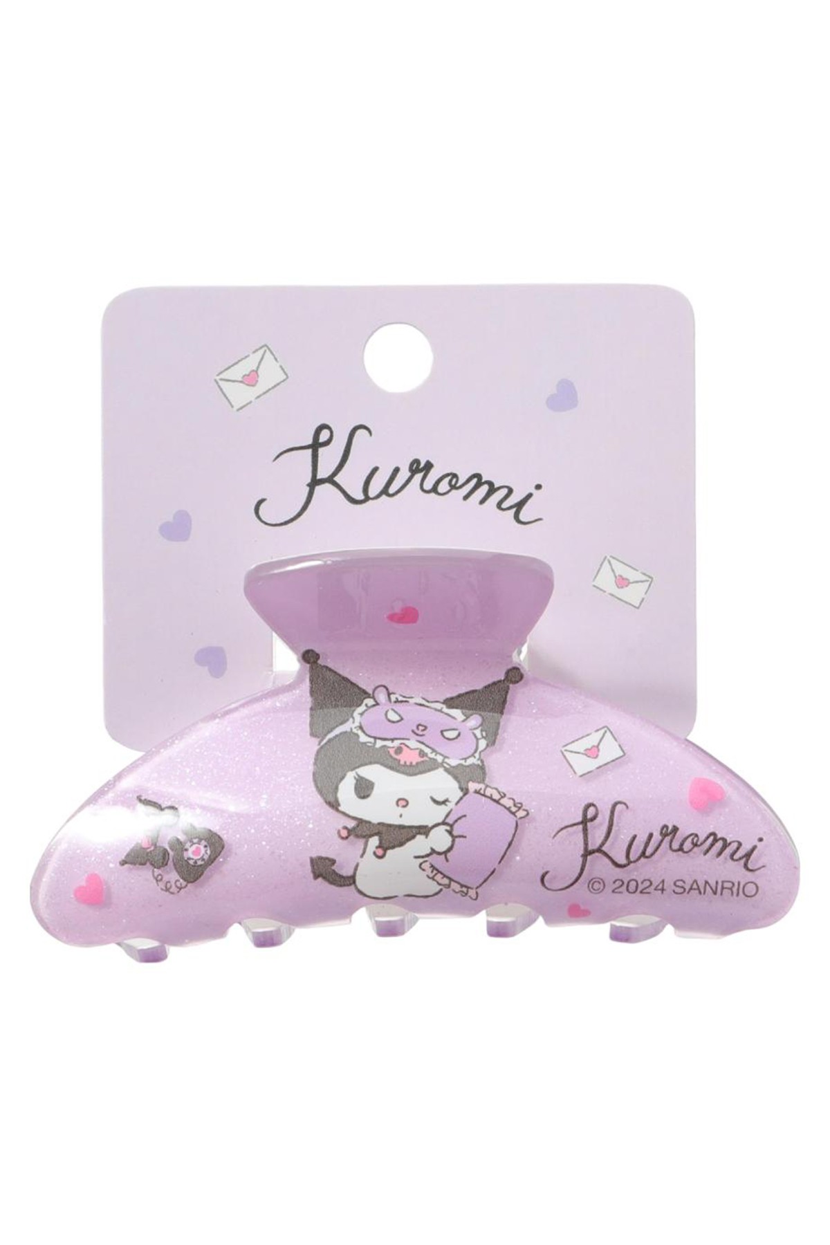Sanrio Lisanslı Kıskaç Toka - Kuromi