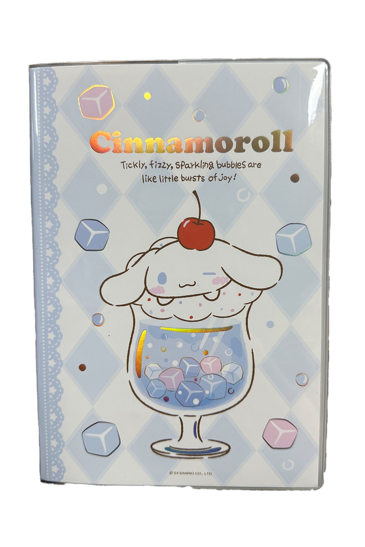 Sanrio Lisanslı Renkli Yaz Serisi Kapaklı A5 Not Defteri - Cinnamoroll