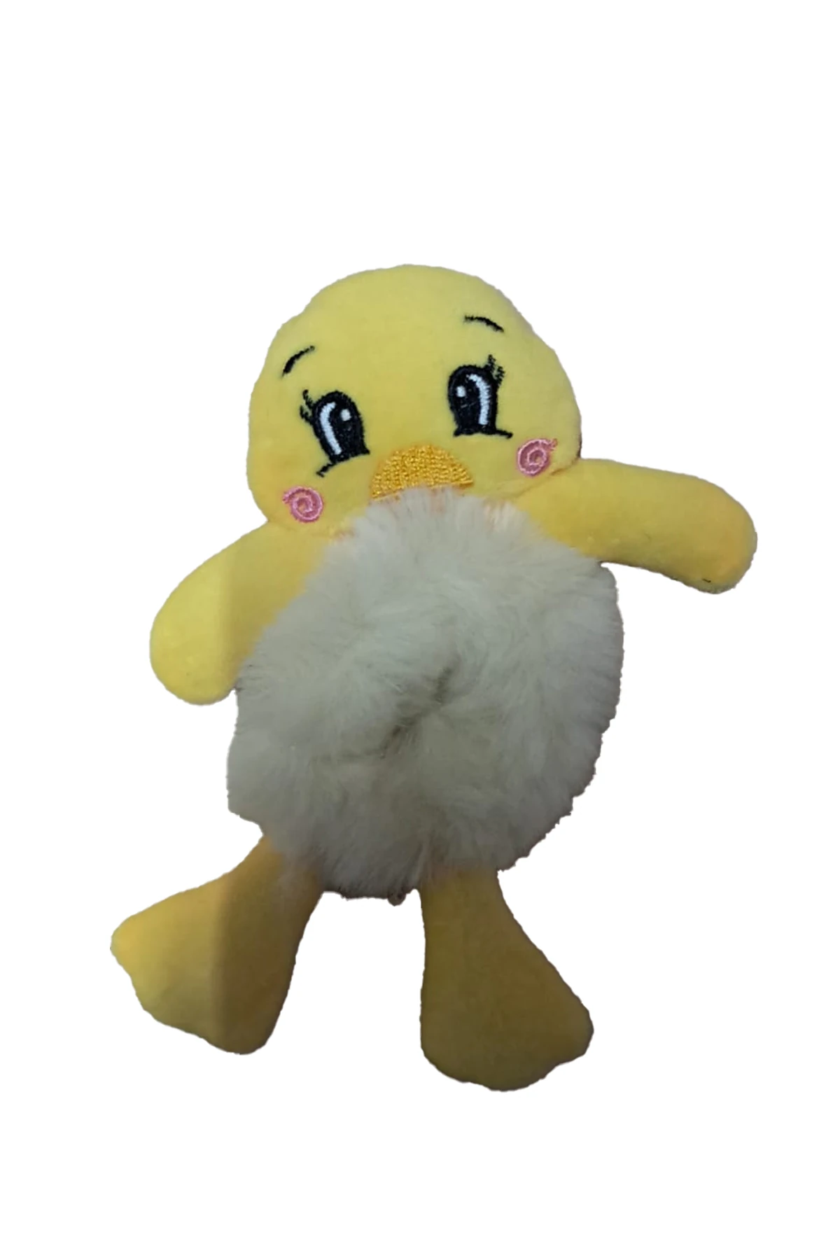 Ördek Figürlü Peluş Saç Lastiği