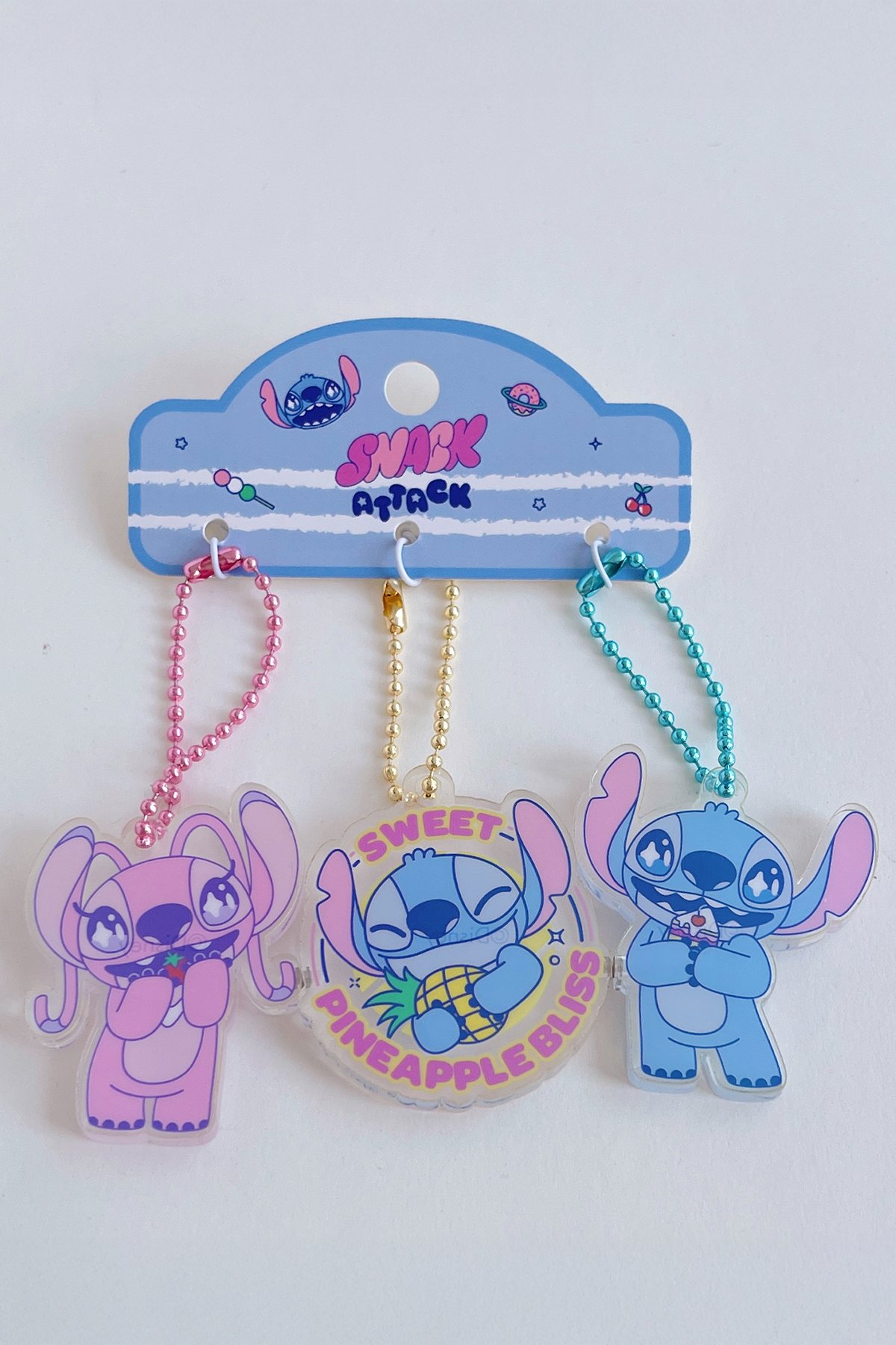 Disney Lilo&Stitch Lisanslı Parti Serisi Akrilik  Anahtarlık