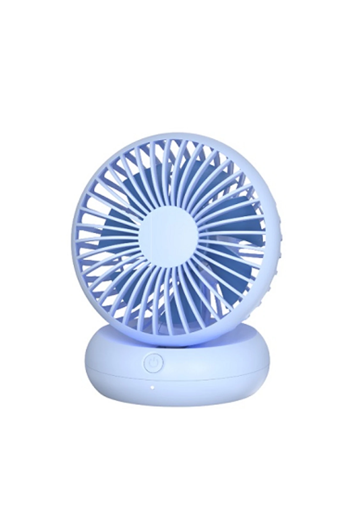 Soğutmalı Taşınabilir Masaüstü Fan (Mavi)