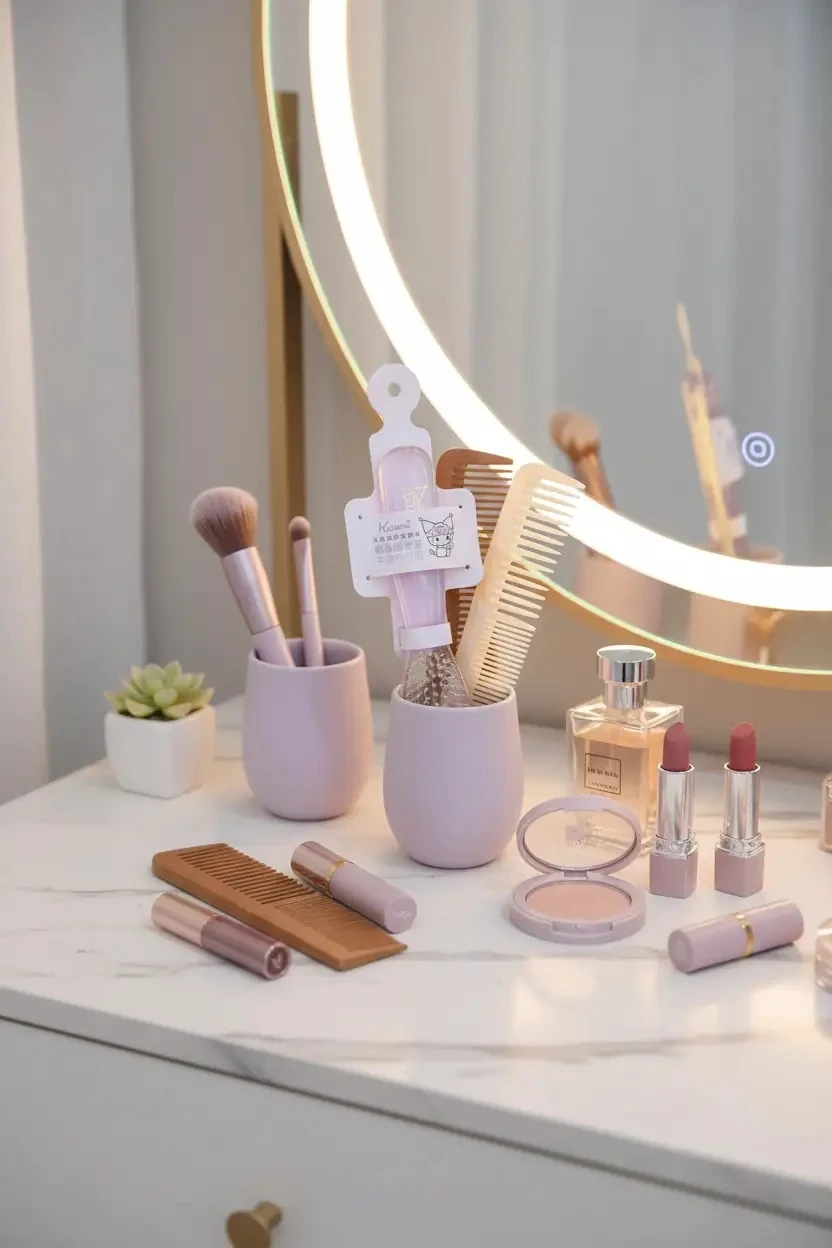 Sanrio Lisanslı Islak ve Kuru  Masaj Etkili Saç Fırçası