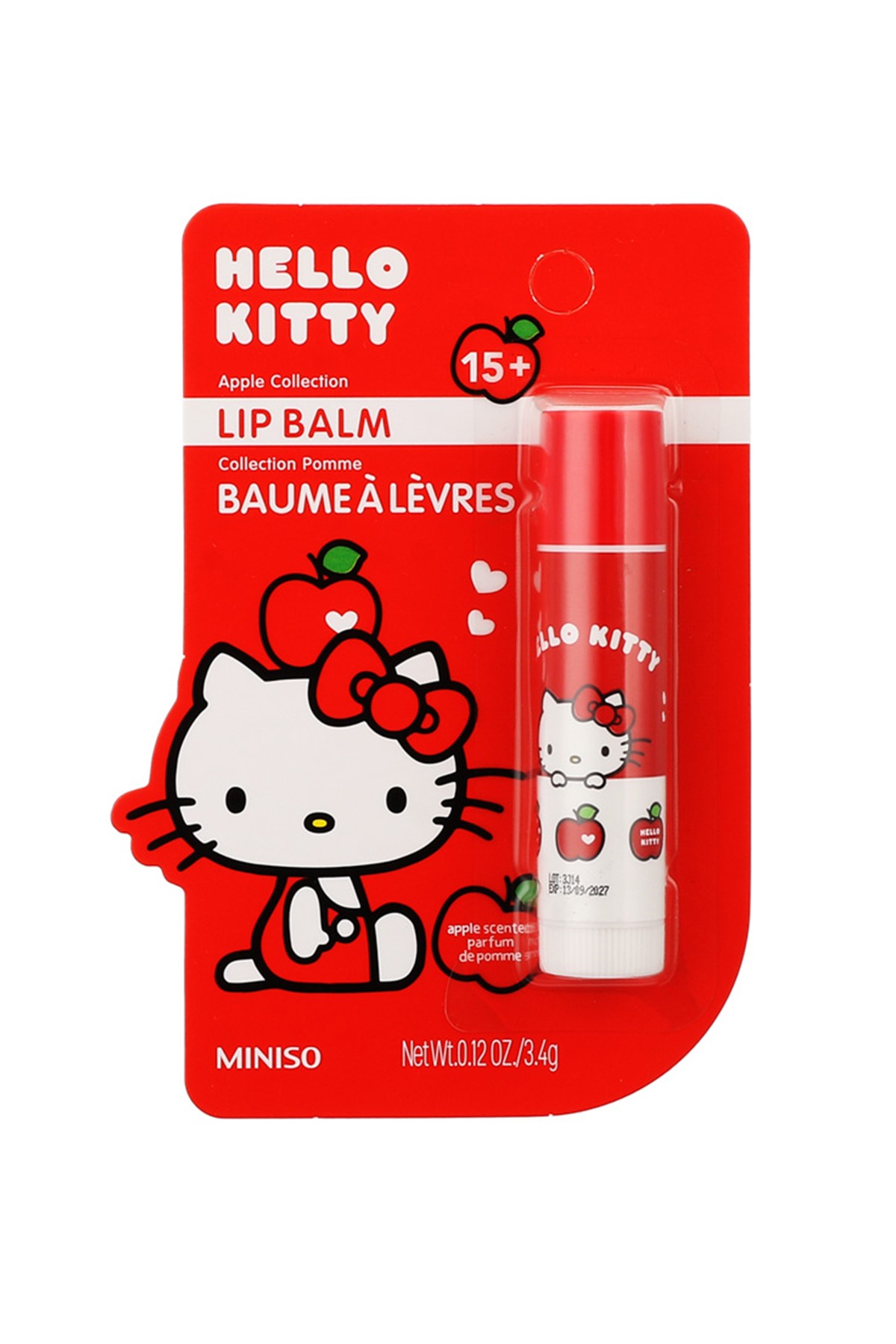 Hello Kitty Lisanslı Elma Koleksionu Lip Balm