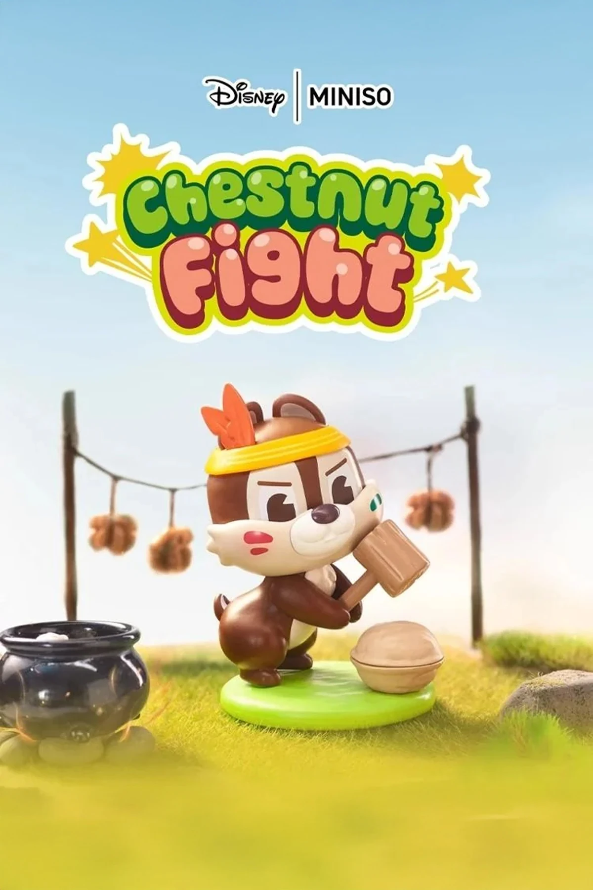 Disney Lisanslı Chip'n'Dale Kestane Savaşı Koleksiyonu Sürpriz Figürlü Kutu - Blind Box