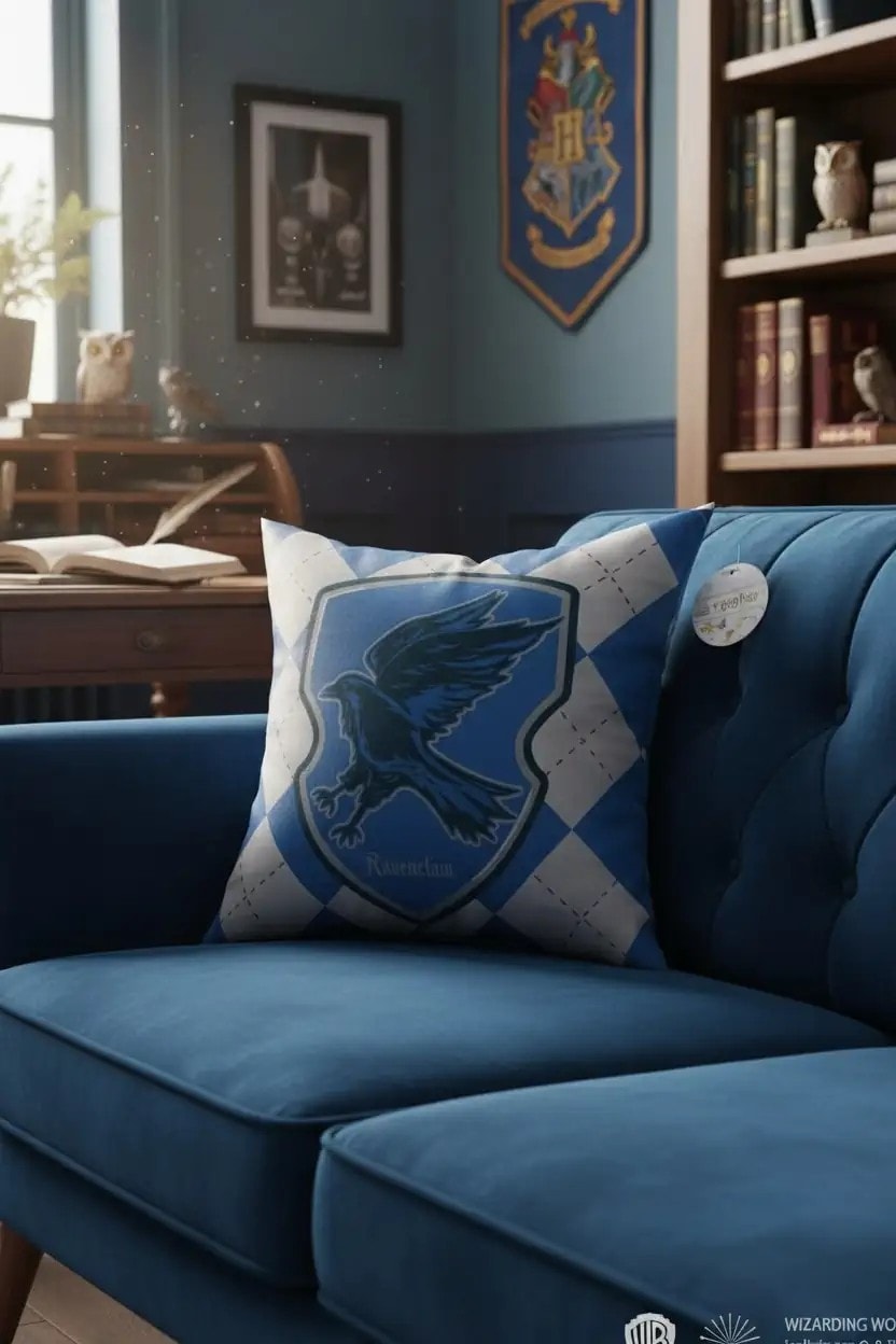 Harry Potter Lisanslı Ravenclaw Yastık