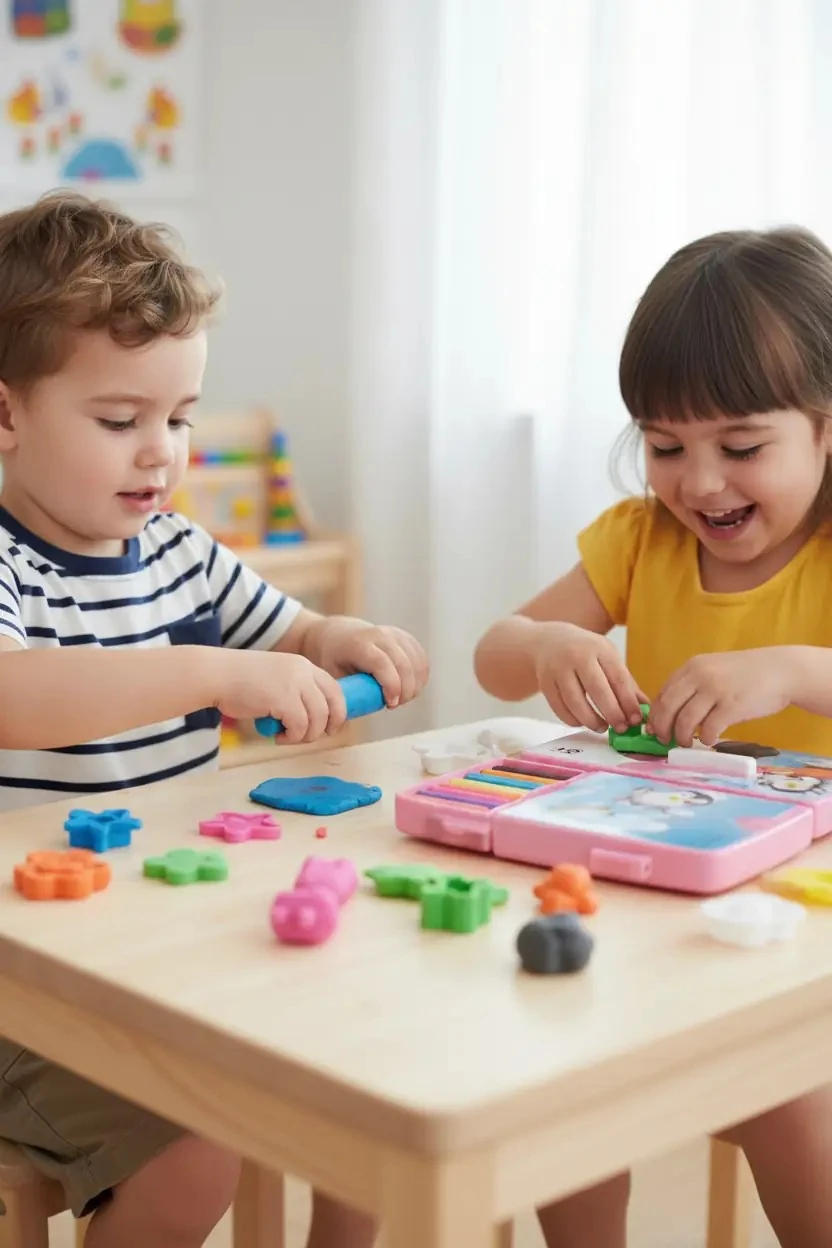 Miniso Lisanslı 24 Renk Oyun Hamuru Seti Pembe – Eğitici ve Yaratıcı Modelleme Seti 15,6 Cm