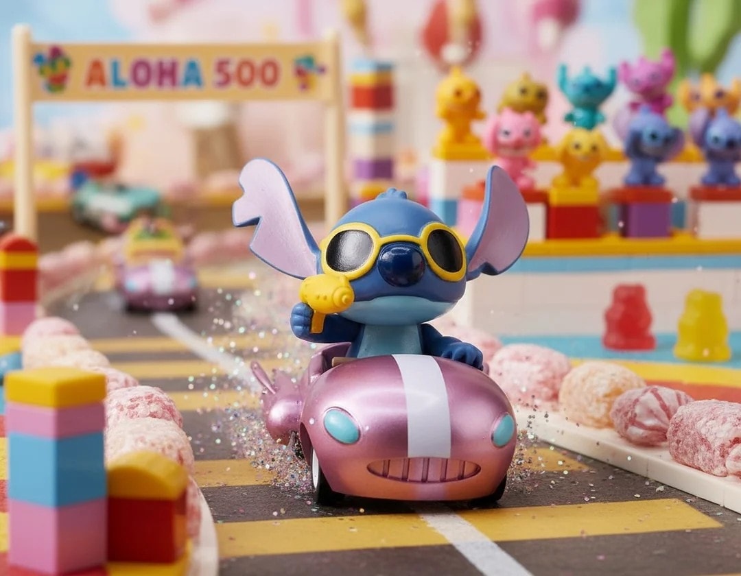 Yume Zoom Hero Stitch Çek Bırak Araba Figür