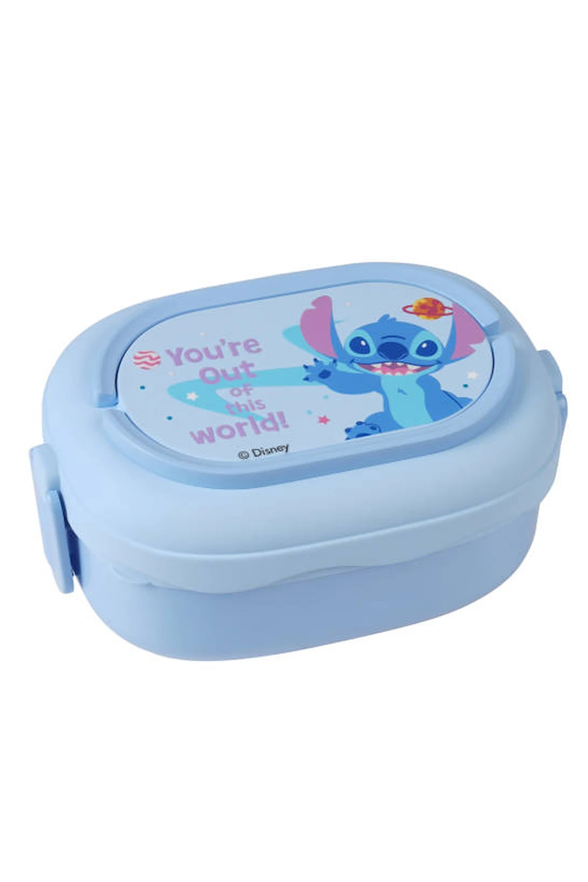 Disney Lilo&Stitch Lisanslı Çift Katmanlı Tutacaklı Yemek Kabı