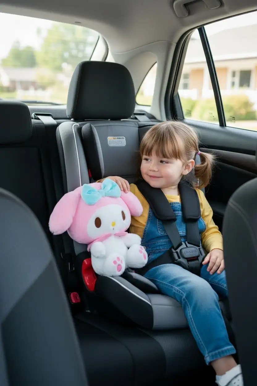 Sanrio Lisanslı Oturan Peluş Oyuncak (26 cm) - My Melody