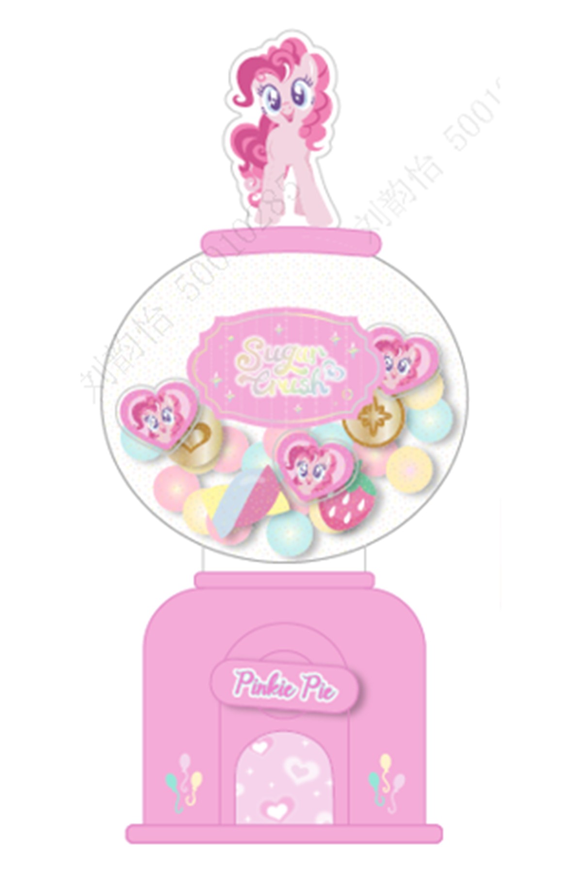 My Little Pony Gashapon Gece Lambası (Pembe)