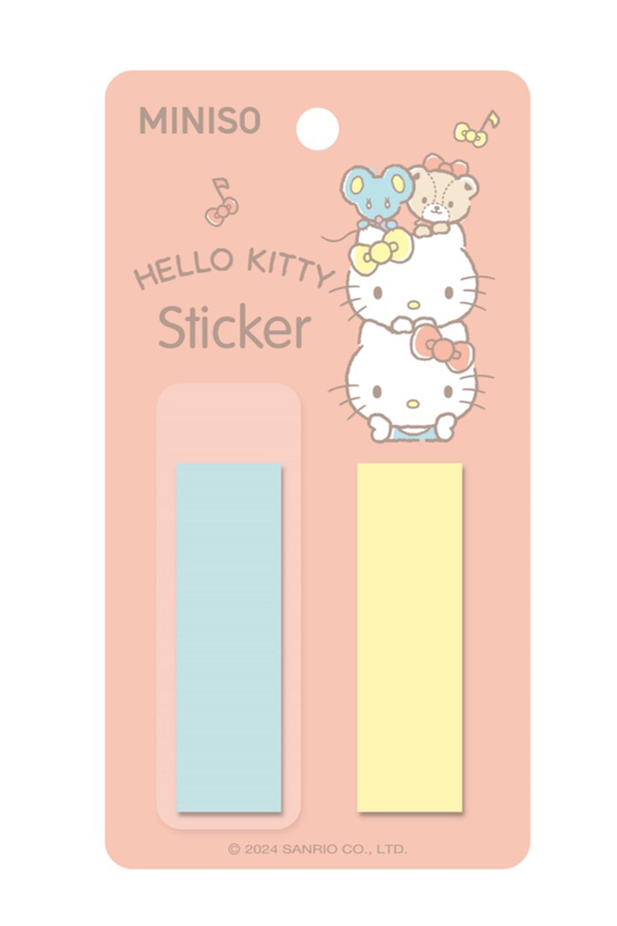 Sanrio Lisanslı Stacking Fun Serisi Kılıflı Yapışkan Notlar (Hello Kitty)