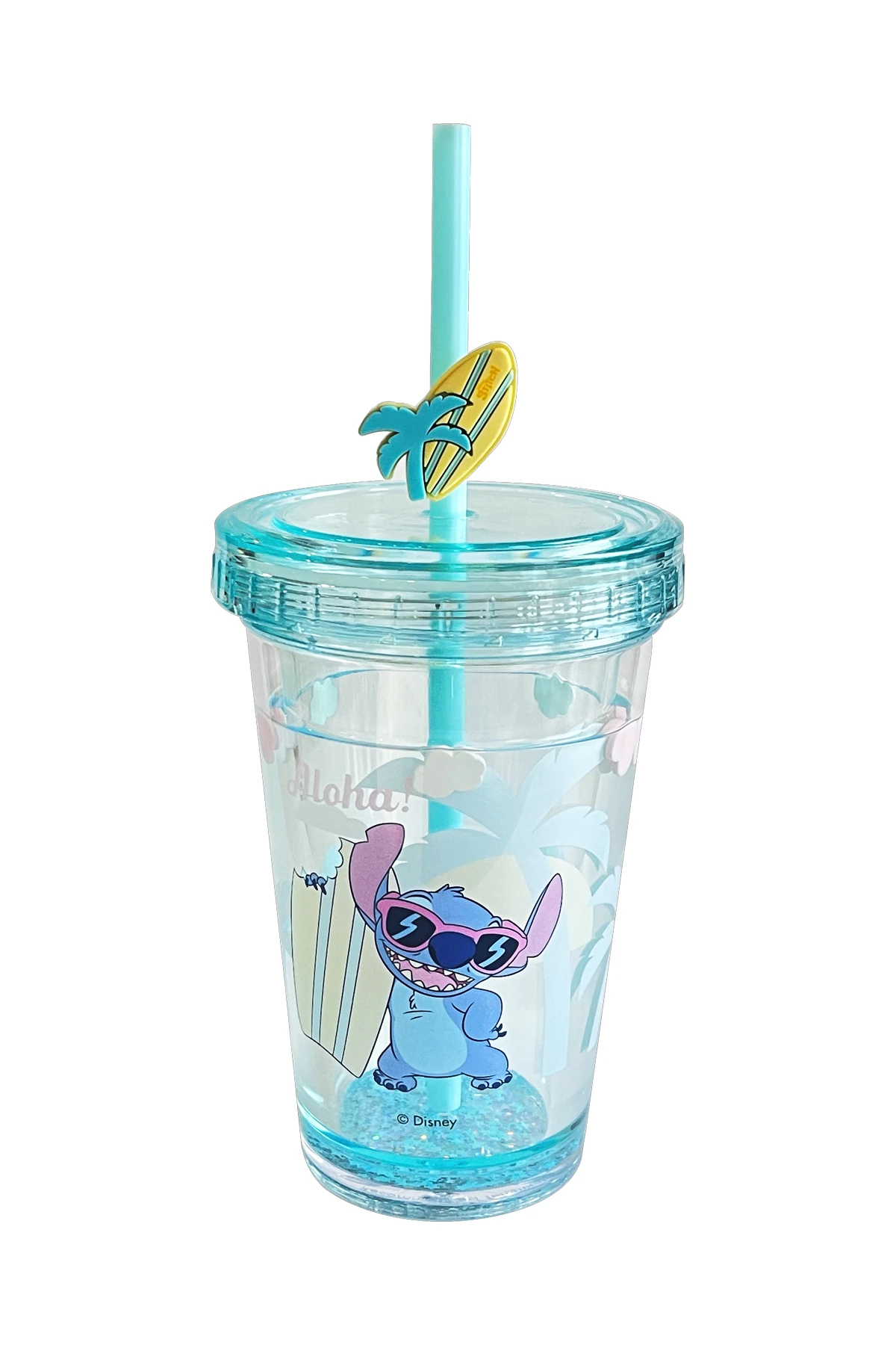 Disney Lilo&Stitch Lisanslı Plastik Su Kabı 320ml (Stitch)