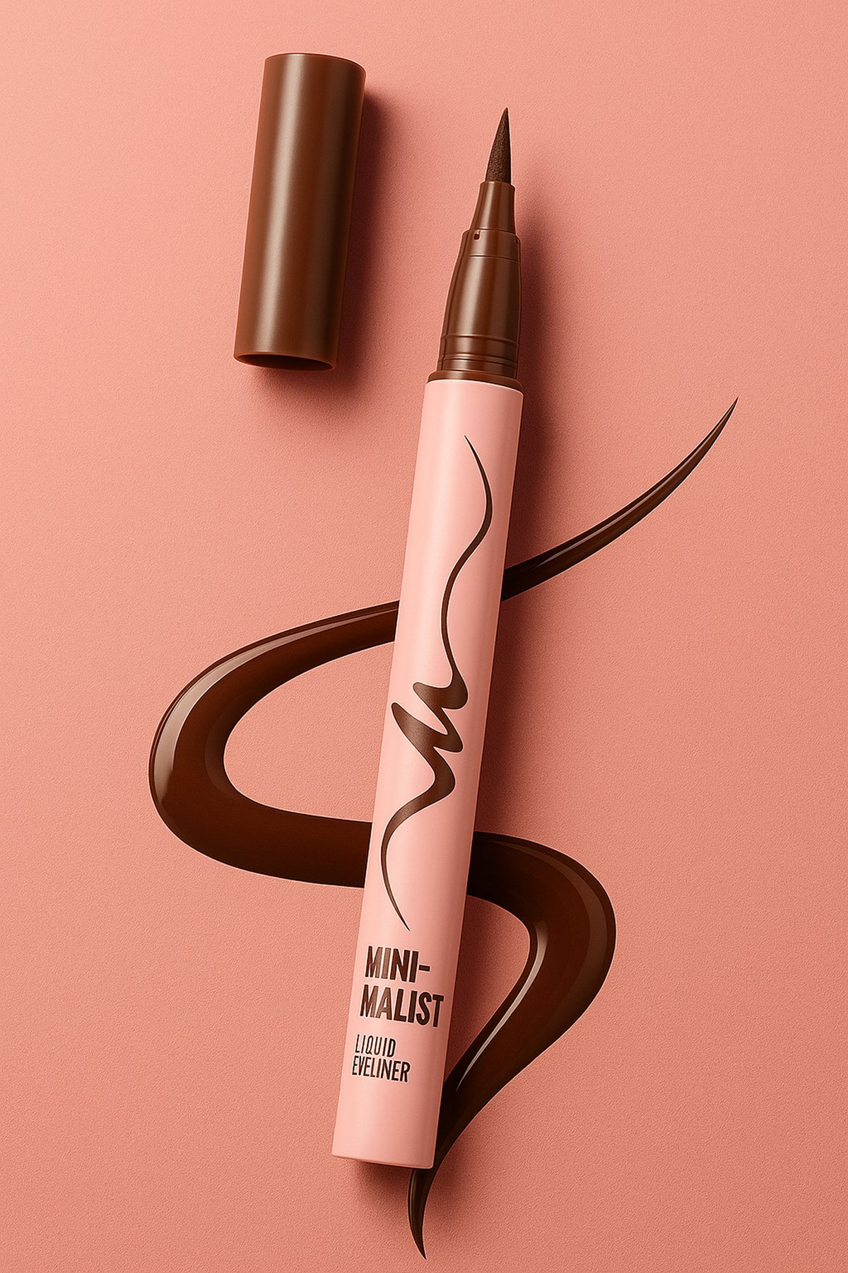 Minimalist Serisi Eyeliner (03 Kızıl Kahve)