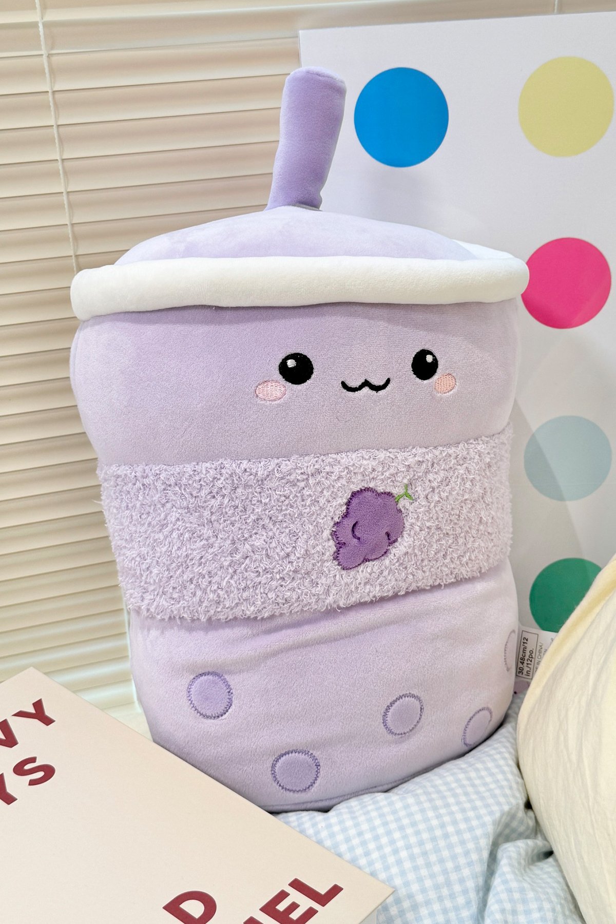 Meyve Çayı Serisi Peluş Oyuncak (30cm) - Üzüm