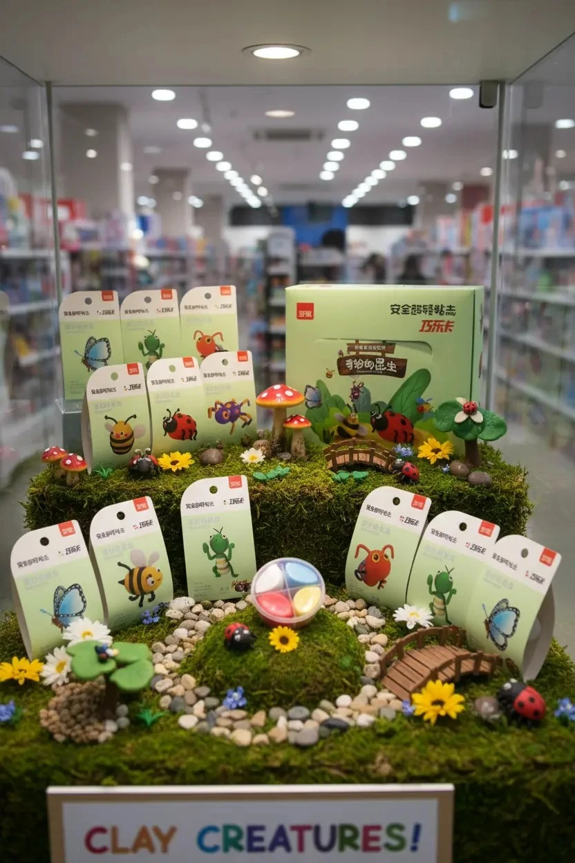 Açık Kil Serisi Muhteşem Böcek