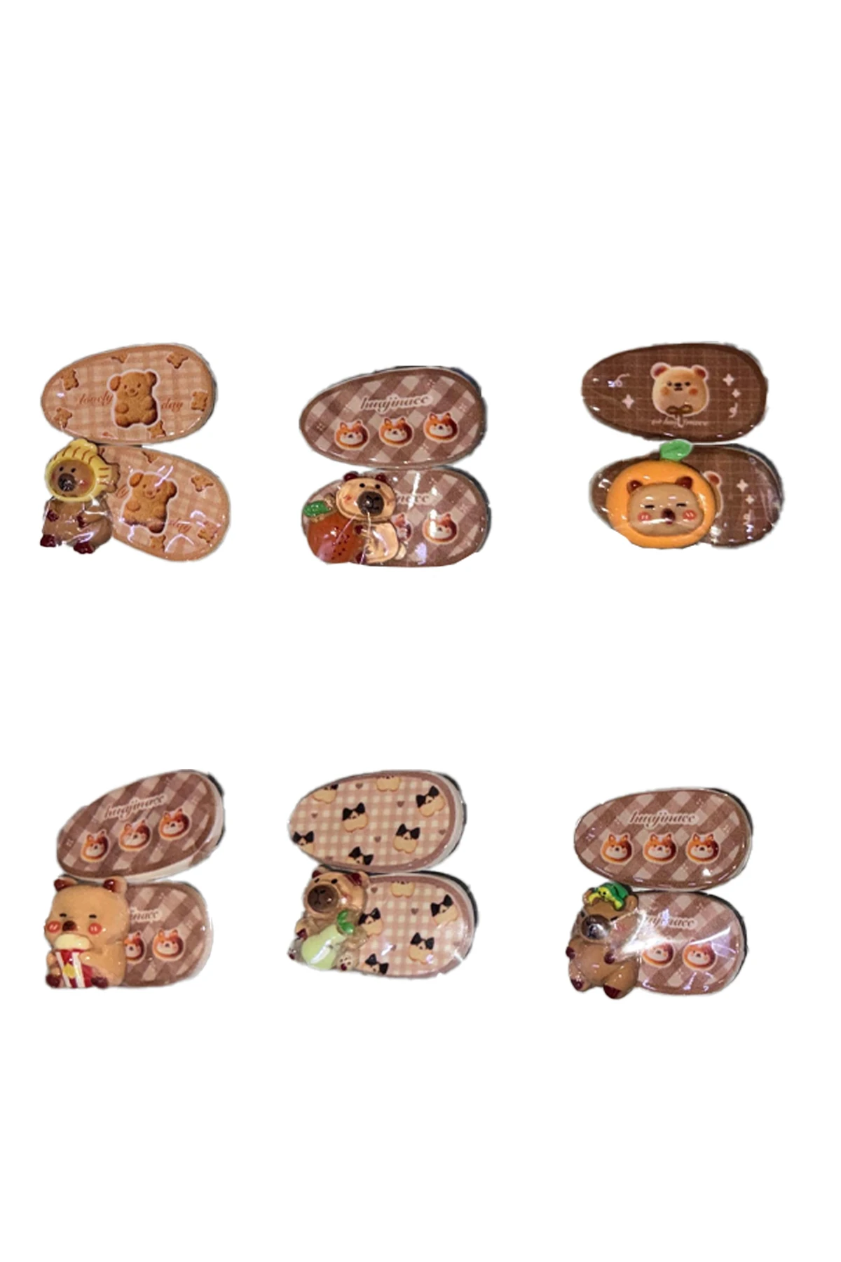 2li Yuvarlak Kapibara Pens