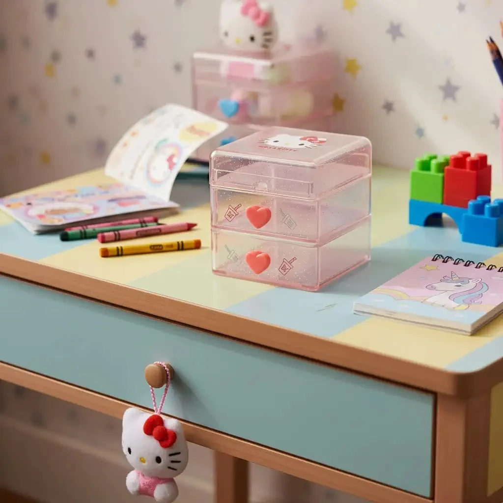 Sanrio Lisanslı Mini Masa Düzenleyici (Hello Kitty)