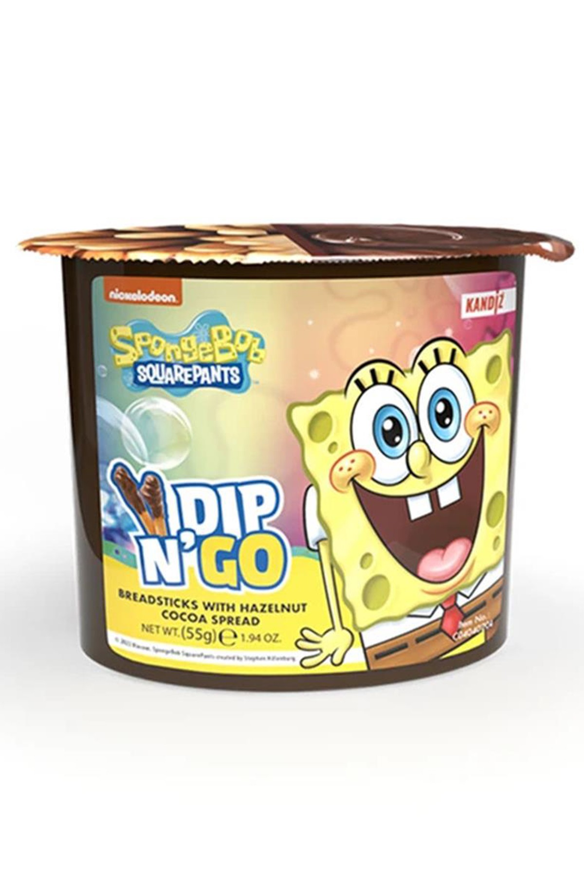 Nickelodeon  Dip N'Go 55Gr Atıştırmalık - Eğlenceli ve Lezzetli Kaçamak