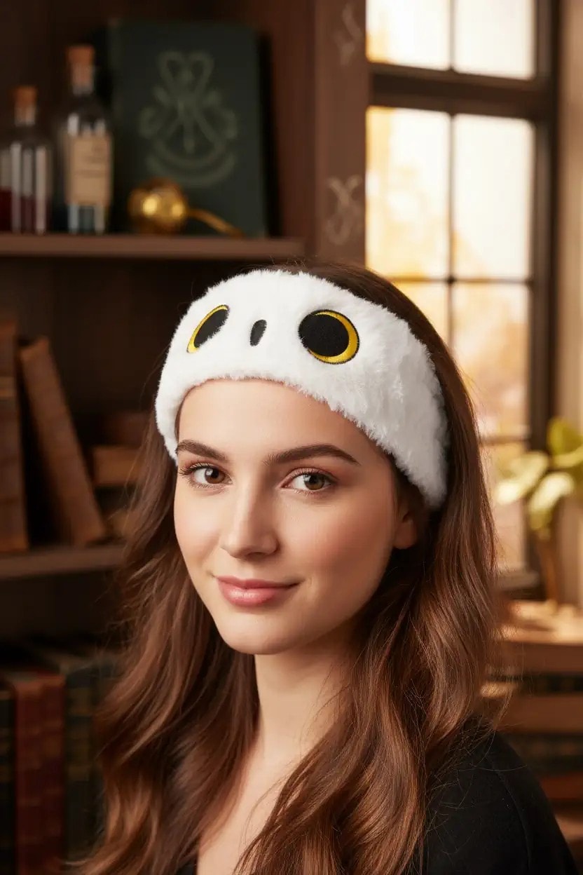 Harry Potter Lisanslı Hedwig Figürlü Saç Bandı