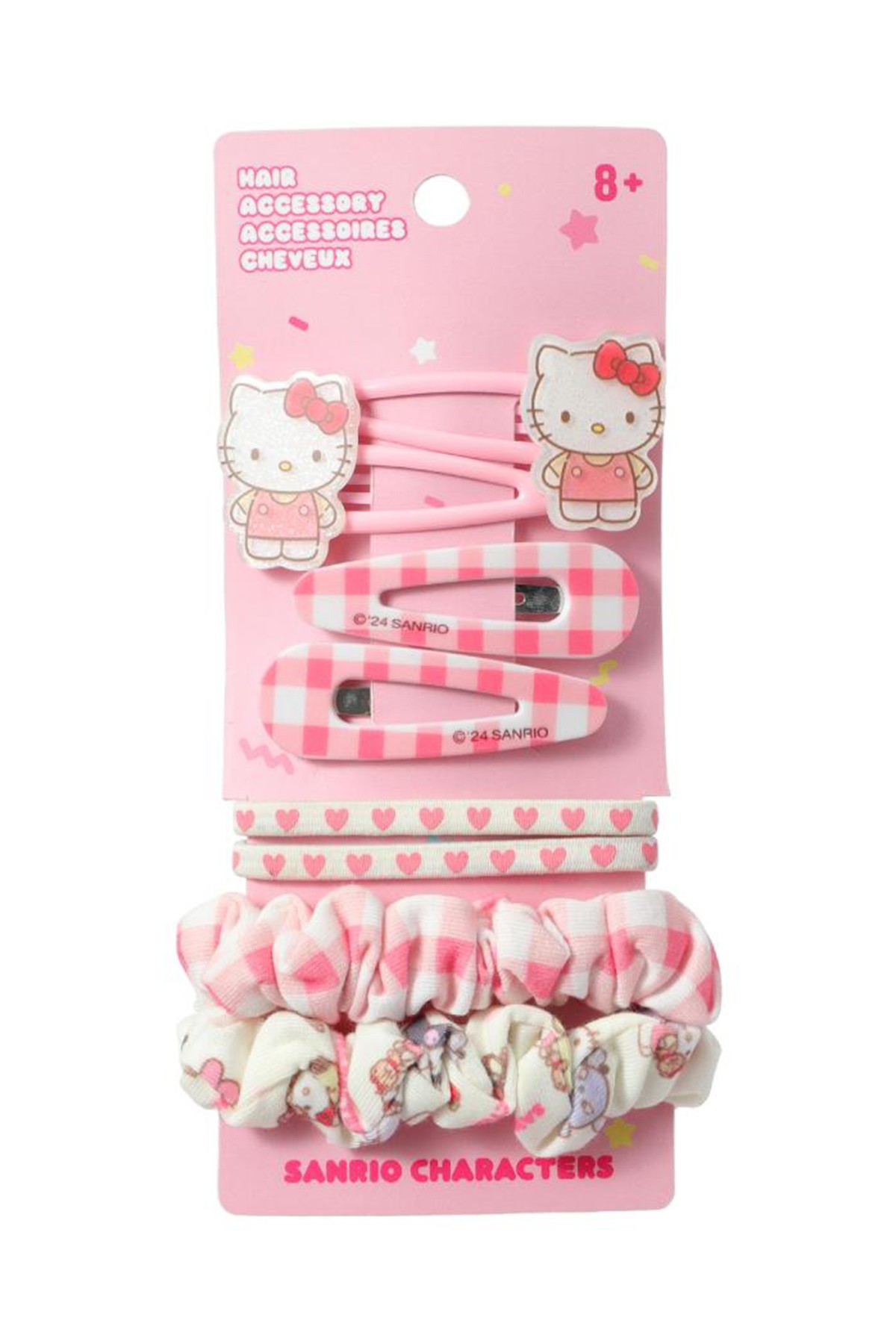 Sanrio Lisanslı Saç Toka Seti (8 adet)