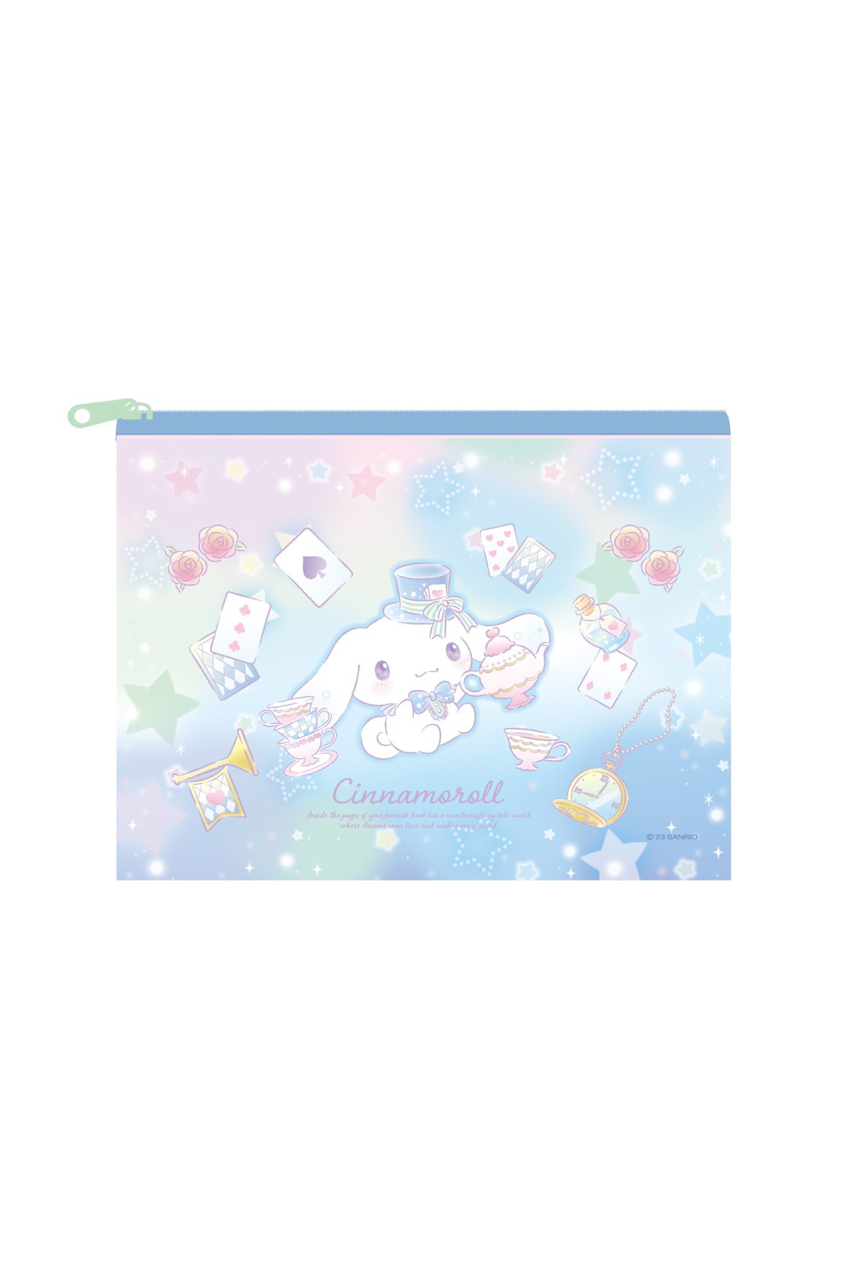 Sanrio Lisanslı Pvc Şeffaf Kalemlik (20*14,5Cm) - Cinnamorol