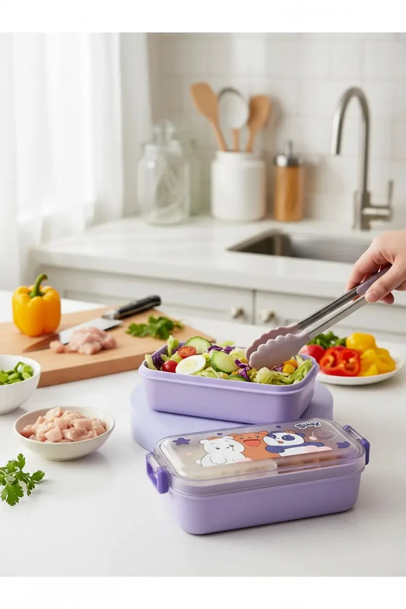 We Baby Bears Lisanslı Yemek Kabı – Mikrodalgaya Uygun Dayanıklı PP 450 ml