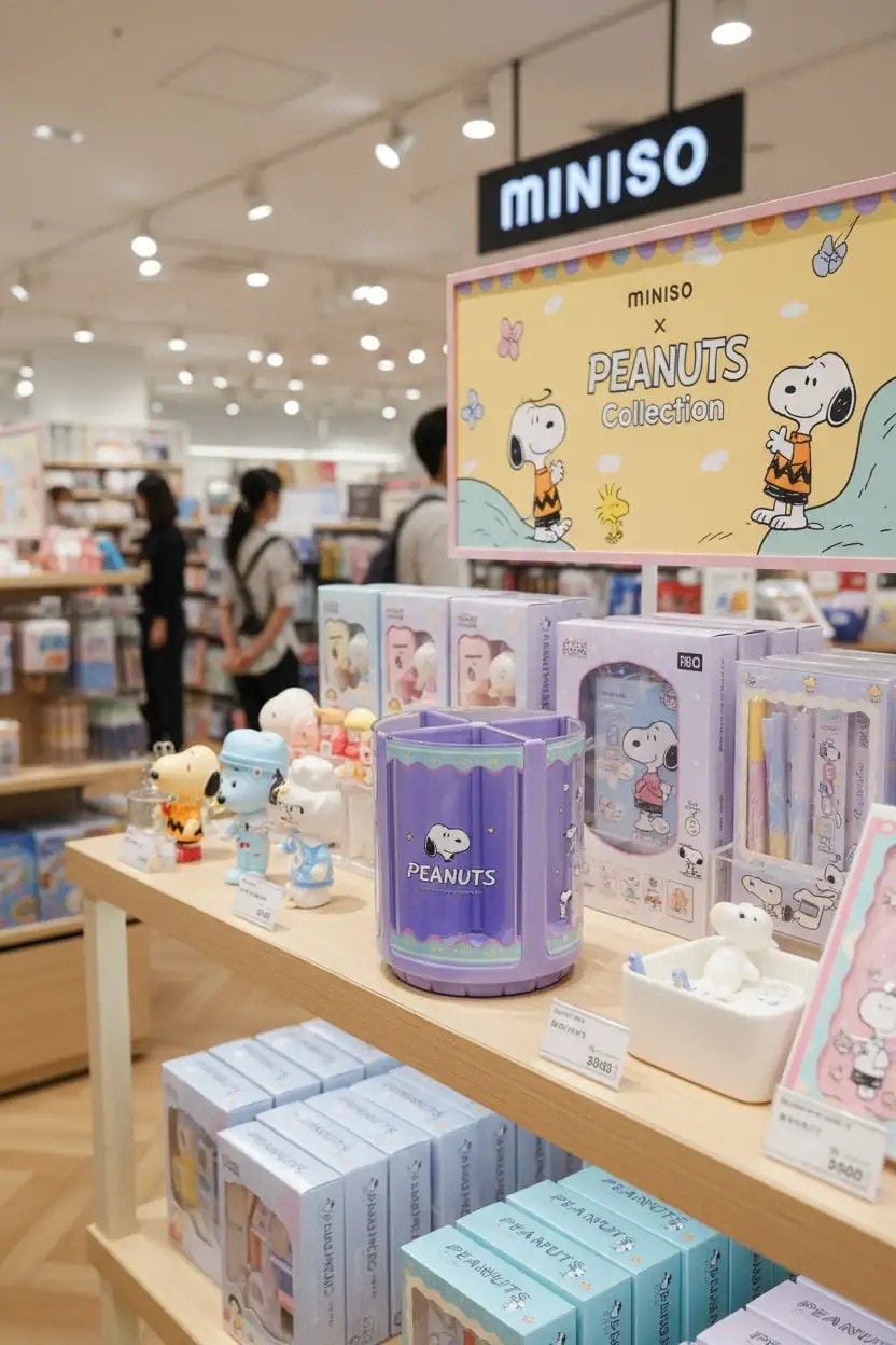 Snoopy Lisanslı Döndürülebilen Kalemlik