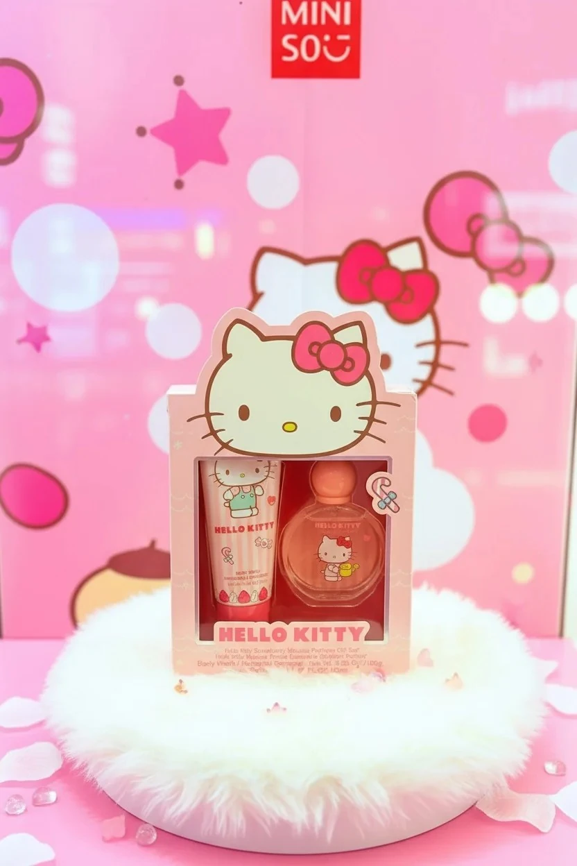 Sanrio Lisanslı Hello Kitty Hediye Parfüm Seti