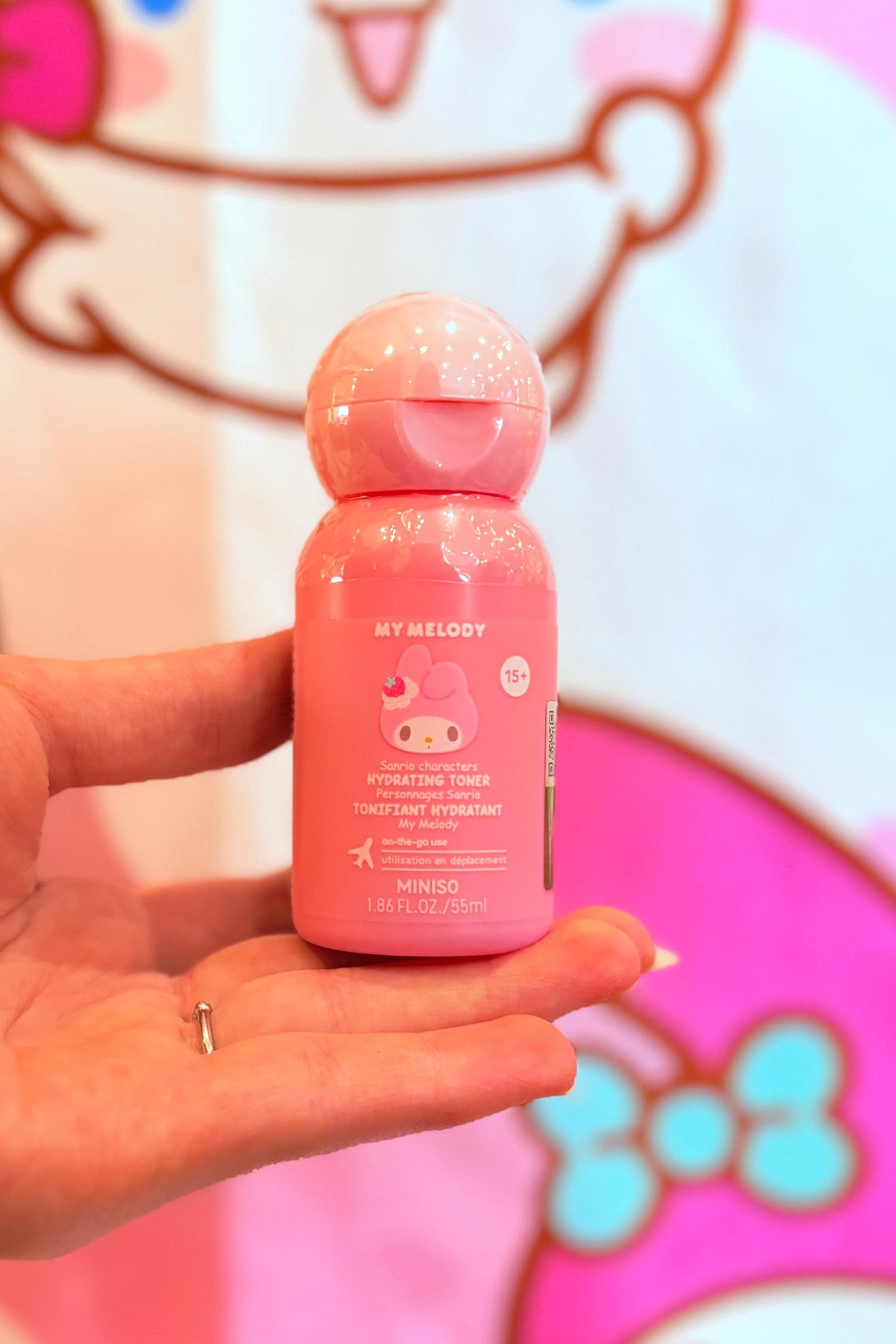 Sanrio My Melody Lisanslı Nemlendirici Tonik 55Ml Seyahat Boyu