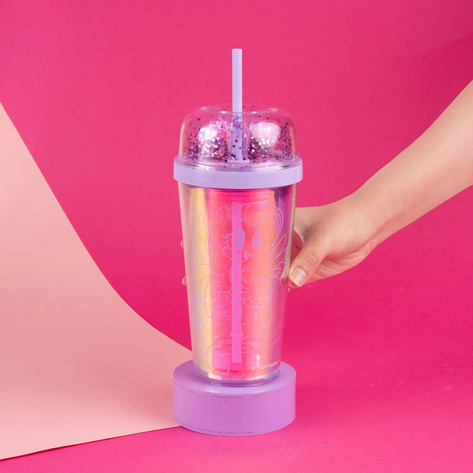 My Little Pony Lisanslı Çift Cidarlı Pipetli Su Şişesi 480ml