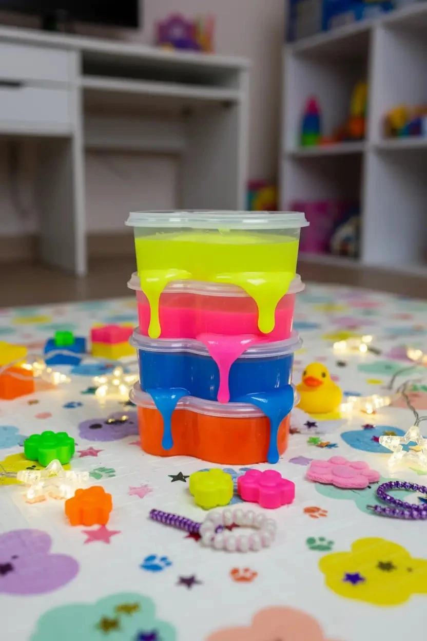 Sino Neon Slime Oyun Jeli 140 Gr – Pati Kutulu Esnek Eğlenceli Doku