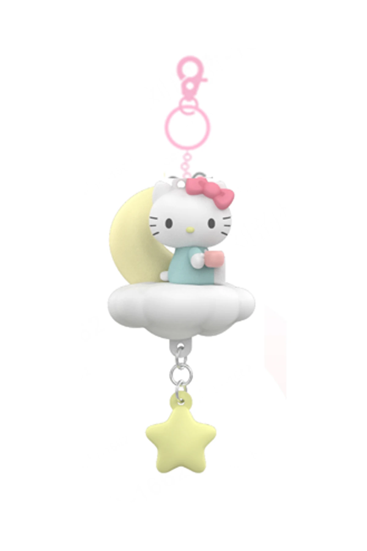 Hello Kitty Sweet Dream Koleksiyonu Bulut Işıklı Anahtarlık