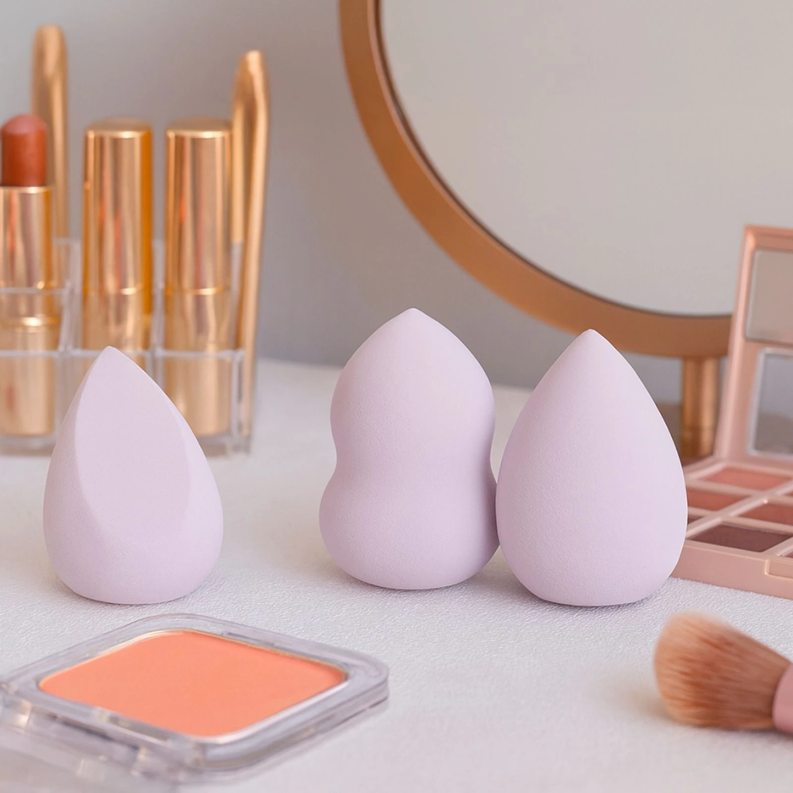 Saklama Kutulu Makyaj Süngeri (3 adet)