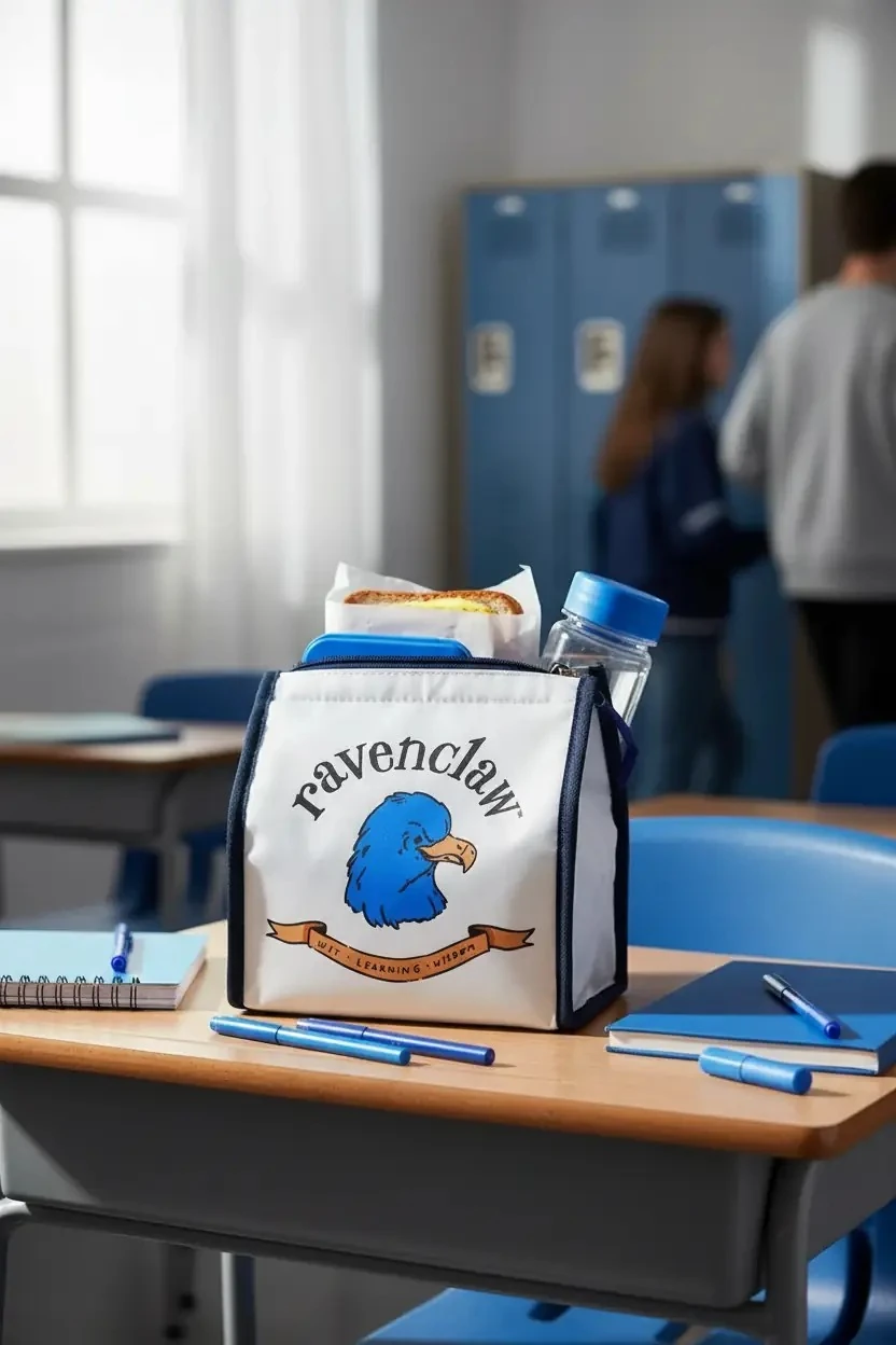 Harry Potter Lisanslı Yiyecek Çantası - Ravenclaw