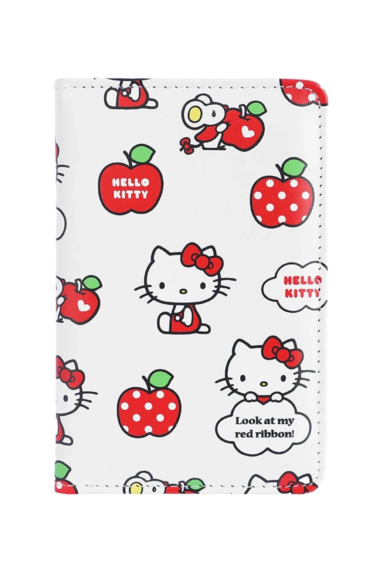 Hello Kitty Lisanslı Elma Koleksiyonu Pasaport Kılıfı