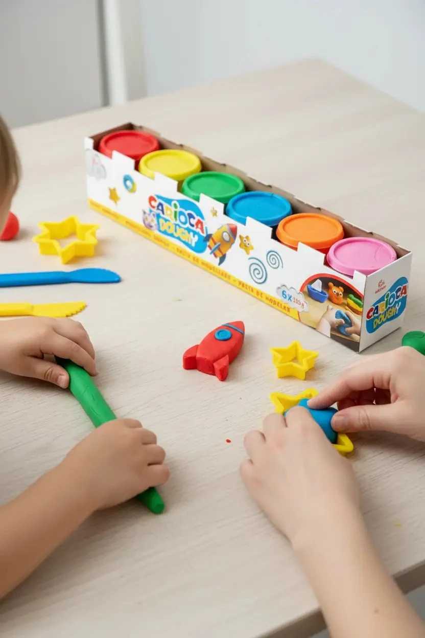 Oyun Hamuru 6'lı – Canlı Renkler Ve Yaratıcı Eğlence